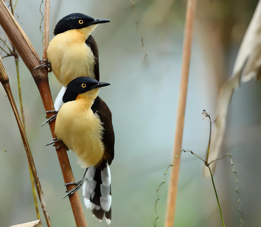 黑顶鹪鹩 / Black-capped Donacobius / Donacobius atricapilla